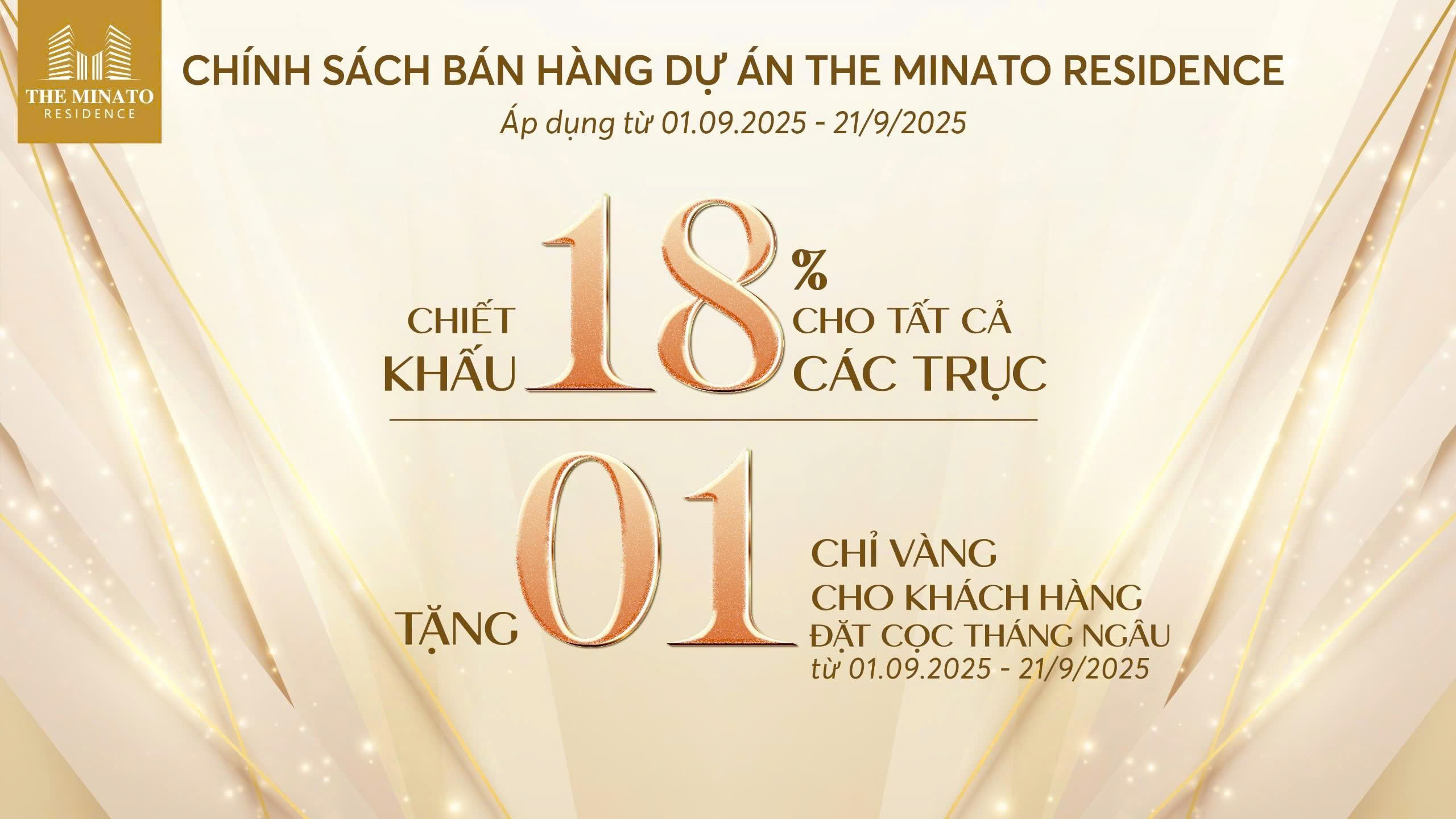 Chính sách bán hàng Minato Hải phòng tháng 9 2025