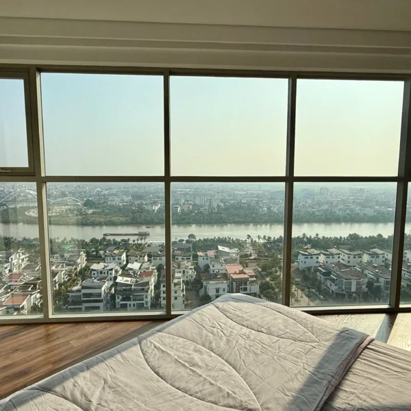 Căn hộ 2 phòng ngủ tầng 21 ccho thuê tại chung cư The Minato Residence Hải Phòng