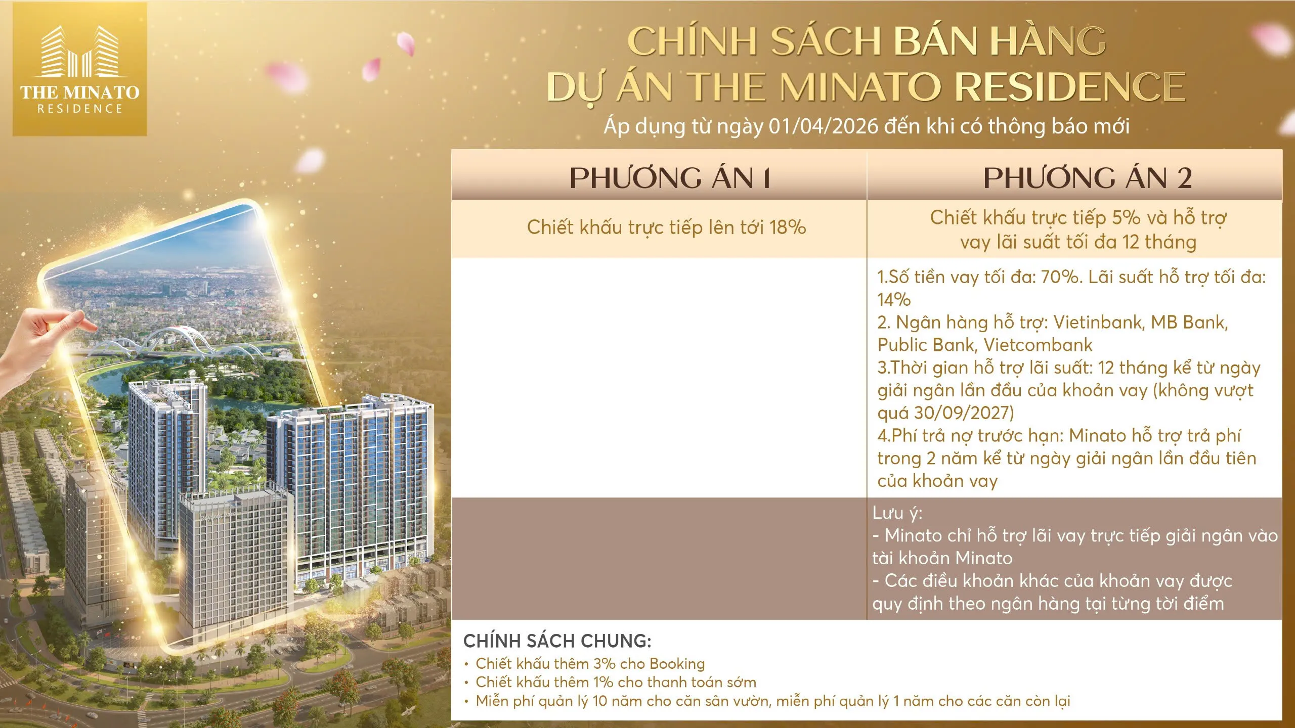 Chính sách bán hàng T4 2026